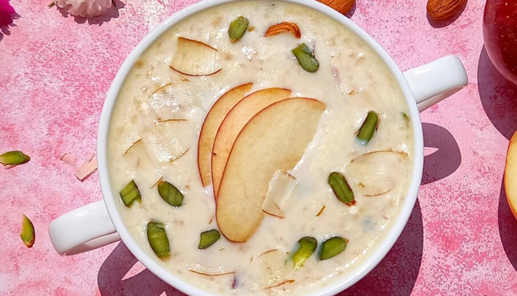 सेब की खीर : किसी भी दिन ले सकते हैं इस स्वादिष्ट और पौष्टिक मिठाई का मजा #Recipe apple kheer,apple kheer sweet dish,apple kheer ingredients,apple kheer recipe,apple kheer tasty,apple kheer delicious,apple kheer winter,apple kheer dry fruits,apple kheer healthy,apple kheer fast