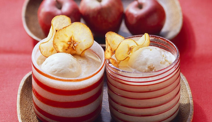 Recipe- Get Yourself Refreshed in Summers With Ice Apple Milkshake
