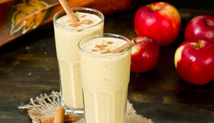apple milkshake recipe,recipe,recipe in hindi,special recipe,lockdown,coronavirus