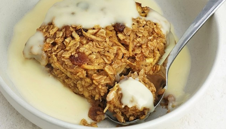 Recipe - Apple Oats Pudding