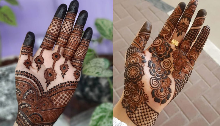 Karva Chauth Mehndi Designs: करवाचौथ पर ट्राई करें ये बेस्ट मेहंदी डिजाइन्स, सुंदरता में लगेंगे चार चांद karva chauth mehndi designs,karva chauth mehandi,karwa chauth special mehndi design,latest mehndi designs for karwa chauth,karwa chauth mehndi designs full hand,mehndi designs for karwa chauth 2021,easy mehndi designs for karwa chauth