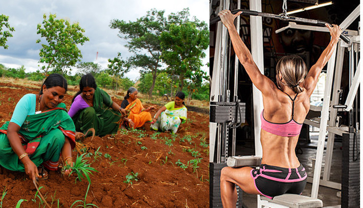 women day,international women day,women fitness formula- then and now,tips from old women to stay fit,village women verses urban women