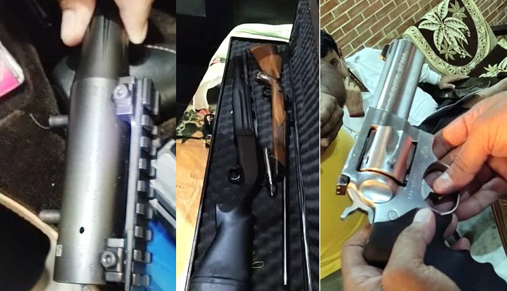 weapon,mukhtar ansari,abbas ansari,delhi,mau,lucknow,news,news in hindi