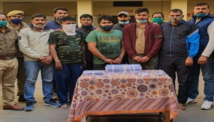 जयपुर : पकड़ी गई कार में लिफ्ट देकर लूटपाट करने वाली गैंग, हुआ 25 वारदातों का खुलासा