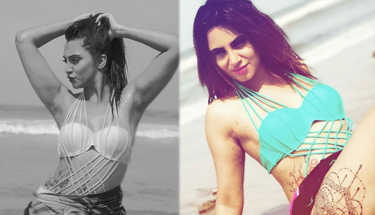 बोल्ड फोटोशूट : नाइटी छोड़ अर्शी ने पहनी बिकिनी, सोशल मीडिया पर वायरल हुई तस्वीरे