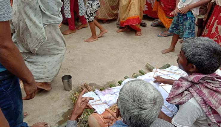 बिना शव के निकली अर्थी, पुलिस ने लावारिस समझकर 2 दिन पहले कर दिया था दाह संस्कार, पढ़ें पूरा मामला..