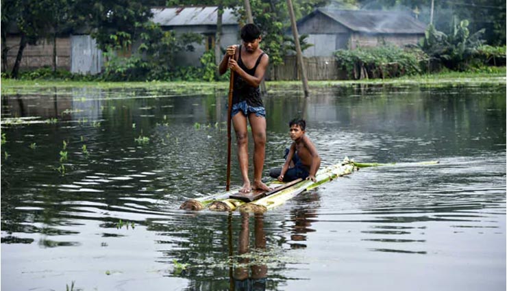 असम के 33 में से 30 जिलों में बाढ़, 43 लाख लोग हुए प्रभावित, 90 फीसदी तक जलमग्न हुआ काजीरंगा नेशनल पार्क