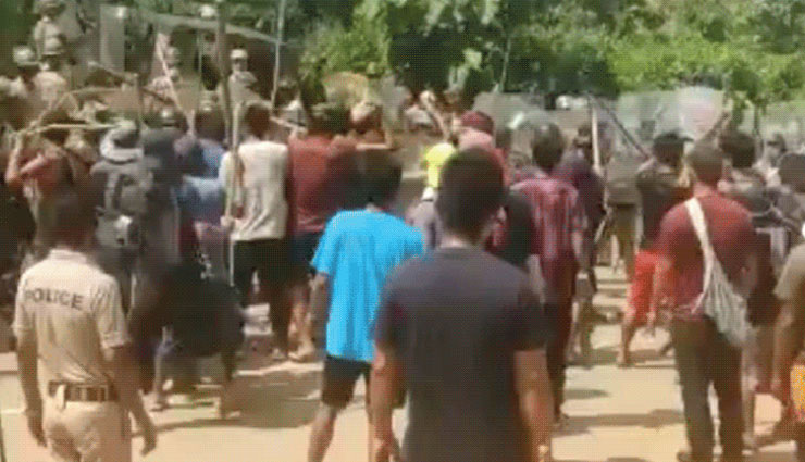 असम-मिजोरम सीमा तनाव: दोनों राज्यों की पुलिस और नागरिक भिड़े, आंसू गैस और लाठियां चलीं; 6 जवानों की गई जान