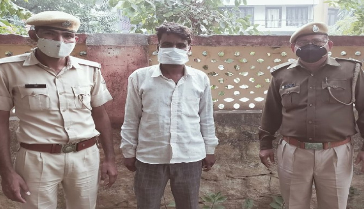 कोटा : 26 दिन बाद पुलिस के हथ्ते चढ़ा 65 साल की बुजुर्ग महिला से दुष्कर्म करने वाला आरोपी