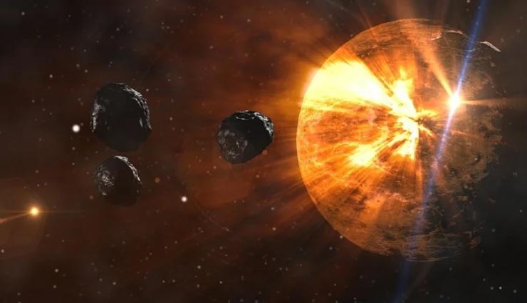 आधी दुनिया को खत्म कर सकते है अंतरिक्ष से धरती की तरफ आ रहे ये 3 विनाशकारी उल्कापिंड weird news,weird incident,dangerous asteroids,attack on earth