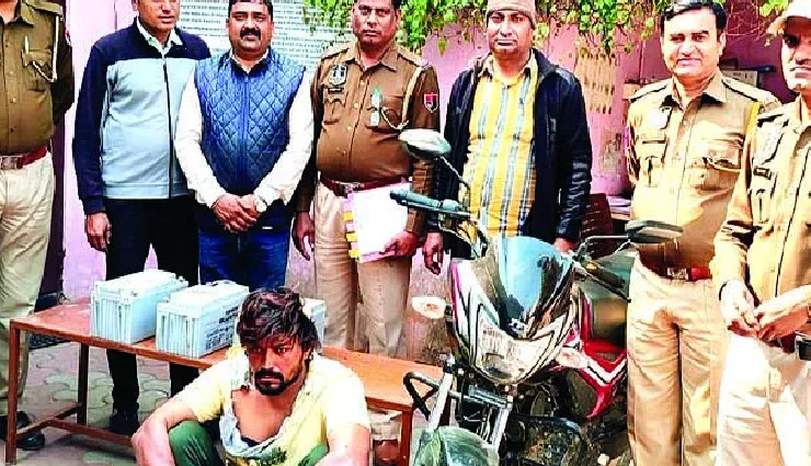 jaipur police action,arrest of accused with illegal weapons,illegal weapons in jaipur,police raid in jaipur,jaipur crime news,accused arrested with illegal weapons.