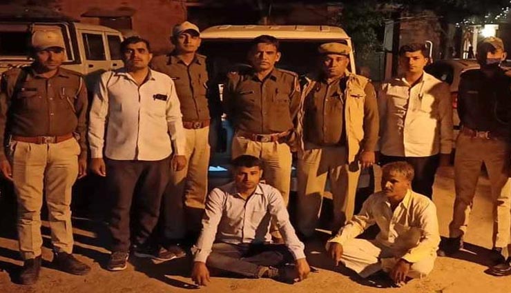 जोधपुर : पुलिस के हत्थे चढ़े महिलाओं के कपड़े पहन ATM लूट का प्रयास करने वाले दो शातिर बदमाश