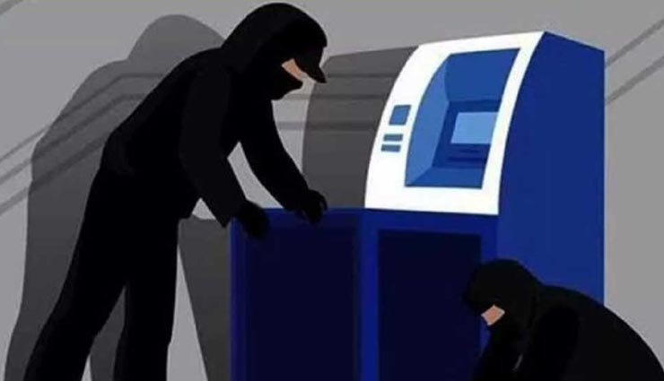 जयपुर : बदमाशों ने बनाया बैंक ऑफ इंडिया के एटीएम को निशाना, 10 लाख लूट लगाई आग