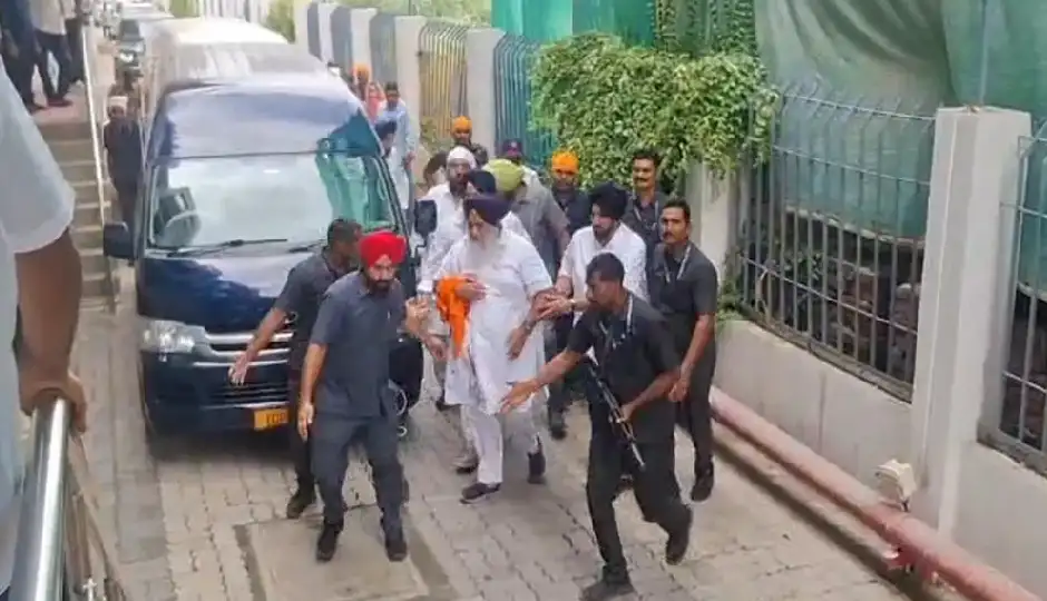 नांदेड़ के गुरुद्वारे में सुखबीर सिंह बादल पर कृपाण से हमला, बाएं हाथ में लगी चोट; आरोपी गिरफ्तार