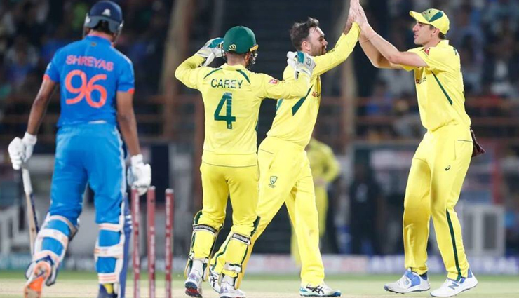आस्ट्रेलिया ने जीता मैच, भारत ने सीरीज 2-1 से अपने नाम की,  8 अक्टूबर को वर्ल्ड कप में होगी भिड़ंत 