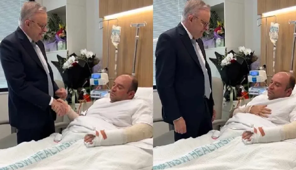 ‘आप ऑस्ट्रेलिया की शान हैं…’ सिडनी आतंकी हमले में बहादुरी दिखाने वाले अहमद से मिले पीएम एंथोनी अल्बानीज