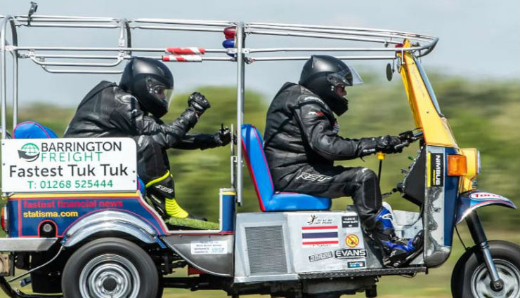 119 किमी/घंटा की रफ्तार से दौड़ाया ऑटो रिक्शा, गिनीज वर्ल्ड रिकॉर्ड्स में बनाई जगह