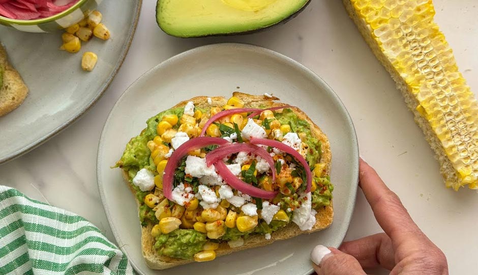 Mexican Style Avocado Toast Recipe