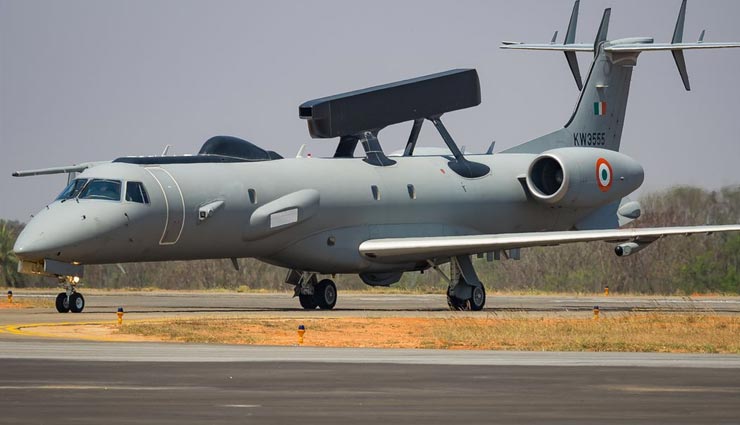 जब LoC पार मिराज कर रहे थे हमला तो उनकी पहरेदारी कर रहा था यह खास विमान, 400 KM दूर से देख लेता है दुश्मन की हरकत