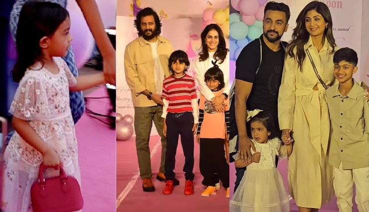 सलमान की भांजी आयत की बर्थडे पार्टी में इन सितारों ने अपने बच्चों के साथ जमाया रंग, खान फैमिली के ये सदस्य आए नजर