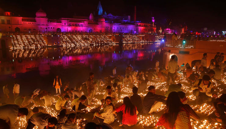 diwali 2019,ayodhya,grand diwali at ayodhya,new records at ayodhya,yogi adityanath