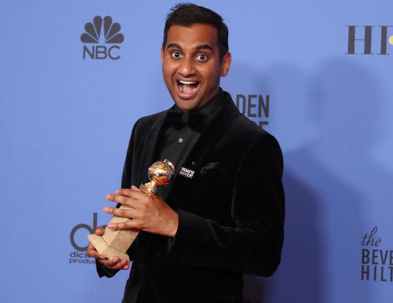 Golden Globes: Aziz Ansari is first Asian male to win Best Actor for Comedy