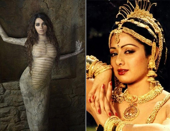 बॉलीवुड फिल्मो की खूबसूरत नागिन 