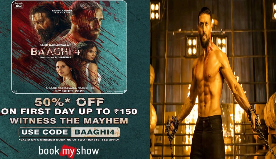 बागी 4: प्रदर्शन से पूर्व असफलता से घबराए मेकर्स का बड़ा ऐलान, पहले दिन की टिकटों पर मिलेगा 50% डिस्काउंट