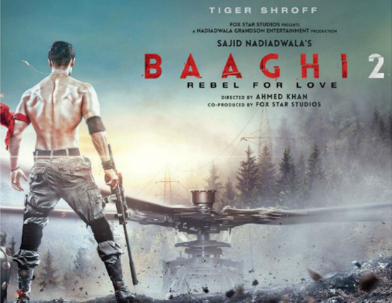 Poster of Baaghi 2 Will Remind You of Hollywood