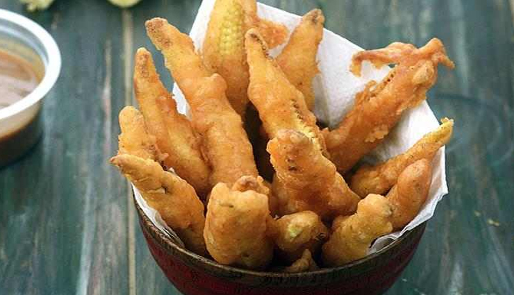 baby corn fritters,baby corn fritters recipe,corn fitters,baby corn,corn recipes,easy recipes,hunger struck,food