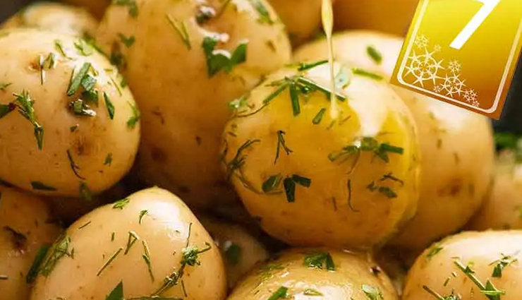 baby potato with butter and herbs,hunger struck,food,easy recipe