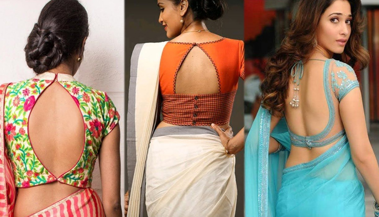trending backless blouse designs,blouse designs,latest fashion tips,fashion trends