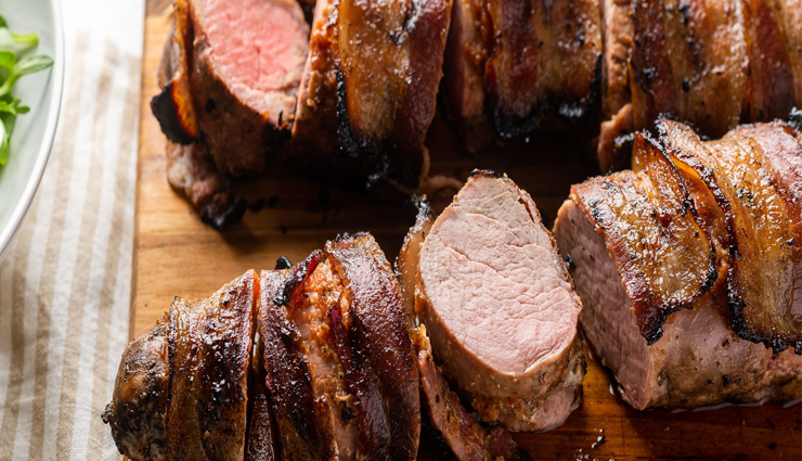Recipe- Delicious Bacon Wrapped Pork Tenderloin