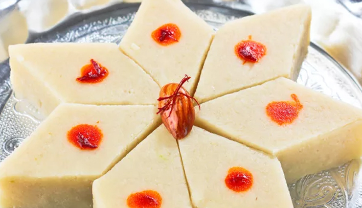 badam katli,badam katli recipe,festival recipe,katli recipe