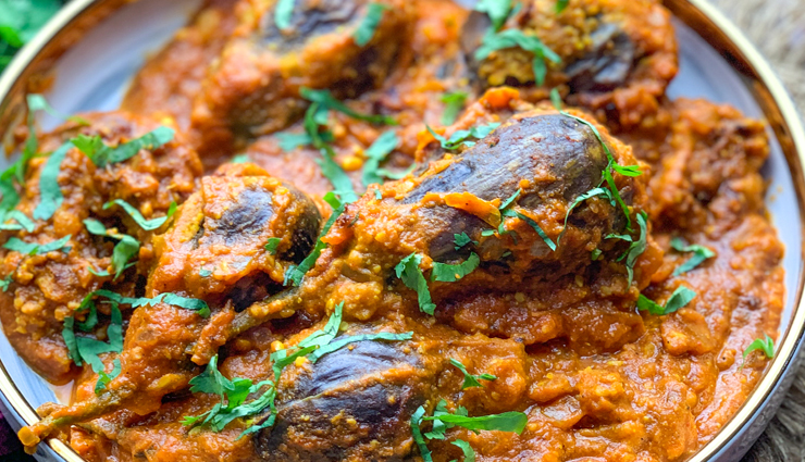 khatte meethe baingan,brinjal curry,baingan ki sabji,hunger struck,easy recipes