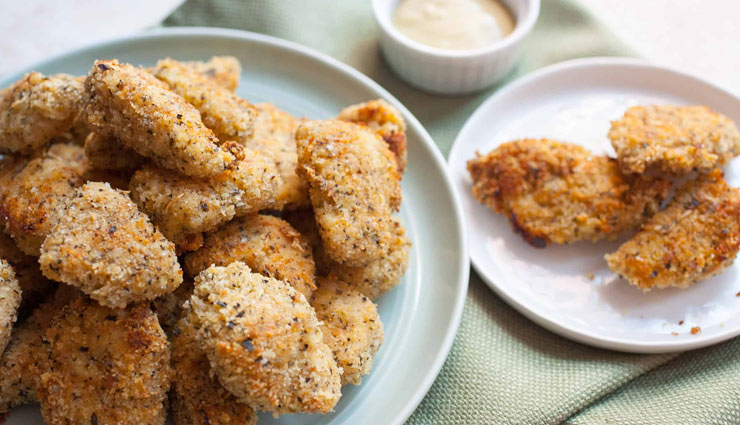 Recipe- Perfect For Sunday are Baked Chicken Nuggets