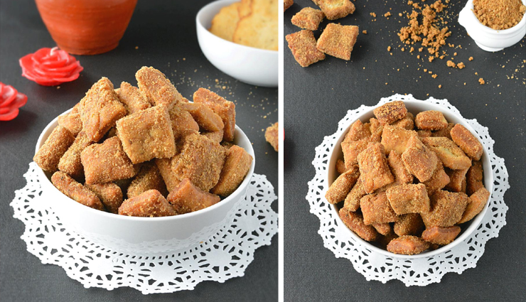 Recipe - Baked Gur Para A Traditionally Fired Punjabi Sweet Snack