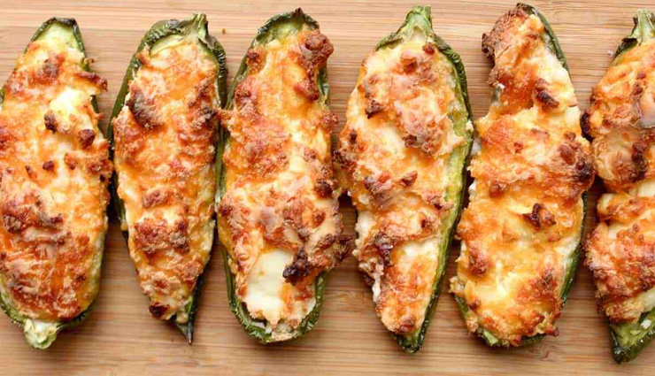 baked jalapeno poppers with cottage cheese,baking recipe,jalapeno recipe,cheese recipe,snacks recipe
