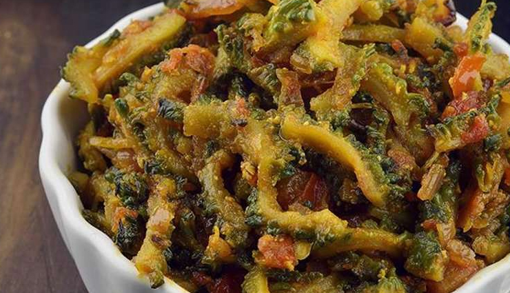 summer recipe,baked khatta meetha karela,baked karela recipe,sweet and sour karela recipe,recipe,main course recipe
