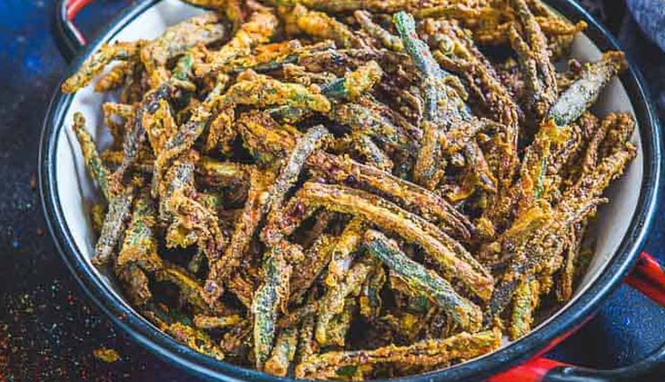 Recipe- Give Twist To Your Regular Bhindi With Baked Kurkuri Bhindi