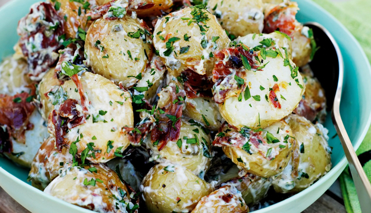 Recipe- Easy To Make Loaded Baked Potato Salad