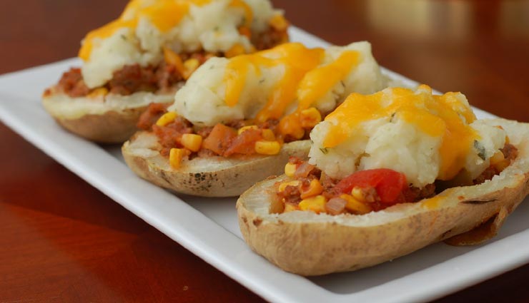 baked potato with salsa recipe,recipe,recipe in hindi,special recipe