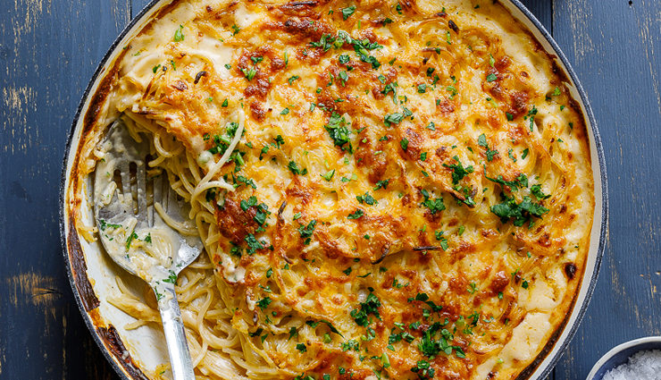 baked spaghetti,hunger struck,food,easy recipe