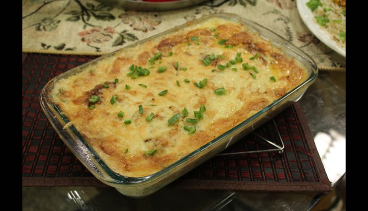 Recipe- Baked vegetables in white sauce