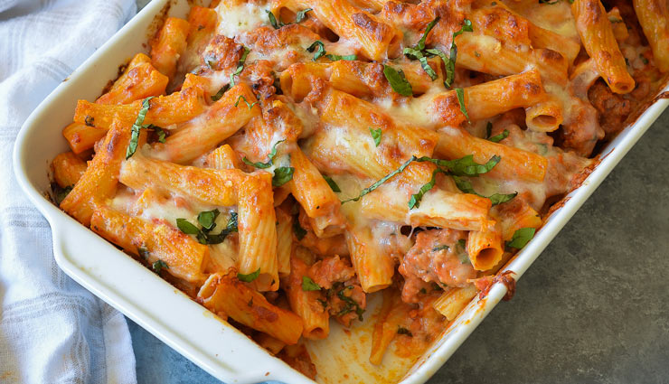 Recipe- Most Delicious Home Baked Ziti