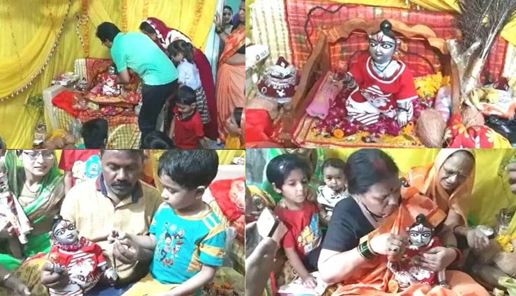 MP: बाल गोपाल लड्डू जी की मूर्ति पी रही दूध, देखने उमड़े लोग devotee,claim,god,statue,drinking,milk,video,viral,viral news,weird news,weird news in hindi