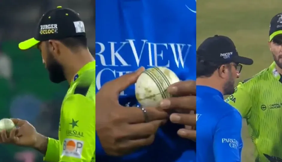 PSL में बड़ा विवाद, फखर जमान की संदिग्ध हरकत कैमरे में कैद, बॉल टैंपरिंग पर उठे सवाल