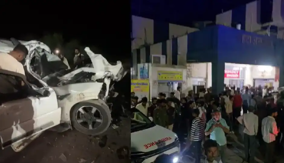 बालोतरा में दर्दनाक सड़क हादसा, डंपर से भिड़ी तेज रफ्तार स्कॉर्पियो; 5 युवकों की मौत, 3 की हालत गंभीर