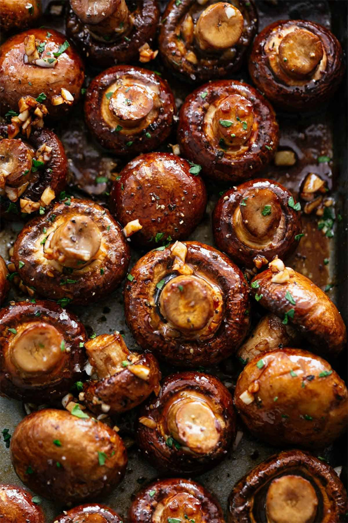 balsamic mushrooms with basil,balsamic mushrooms with basil recipe,balsamic mushrooms recipe,recipe,dinner recipe