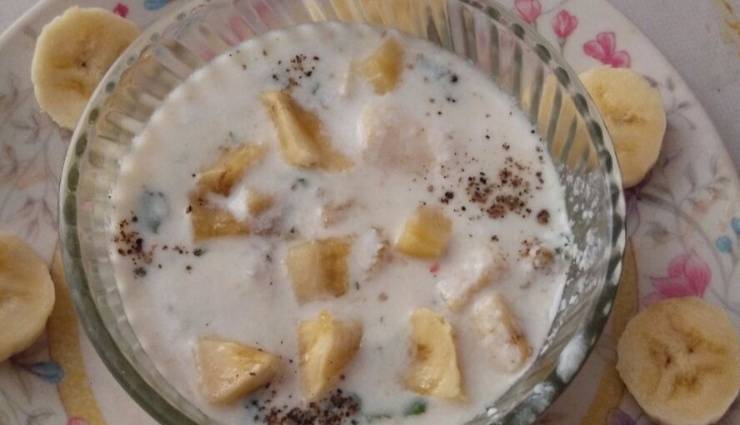banana raita,banana raita recipe,banana raita ingredients,banana raita delicious,banana raita with food,kele ka raita